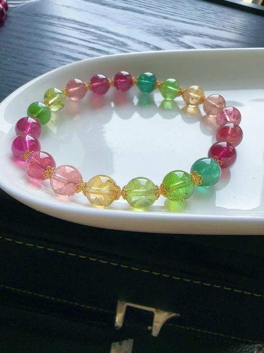 19.75g 8.2mm 碧玺手链 商品图0