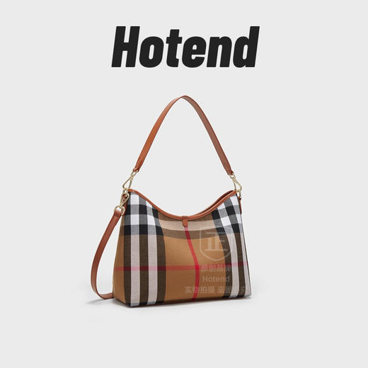 【国内普通仓】美国Hotend 格子流浪包 尺寸31*11*24cm 商品图1