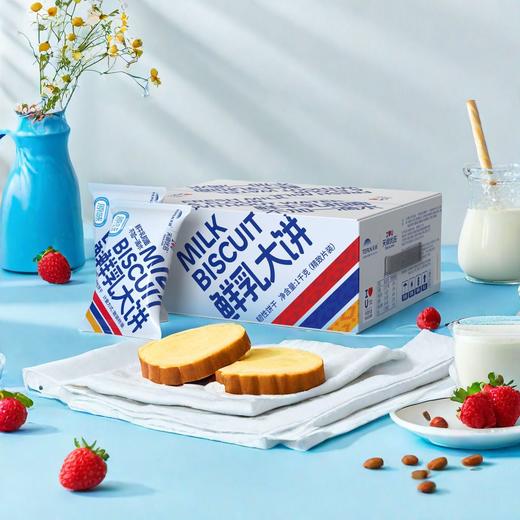 天润牛乳大饼 鲜牛乳大饼营养早餐 新疆美食特产 1千克 商品图1