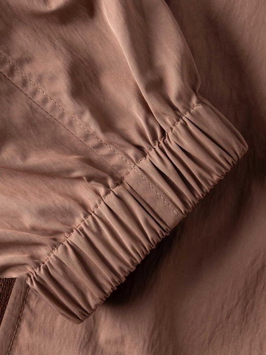 COCO ZONE 设计感连帽抽绳外套纯色长袖休闲上衣CC2C1264 商品图8