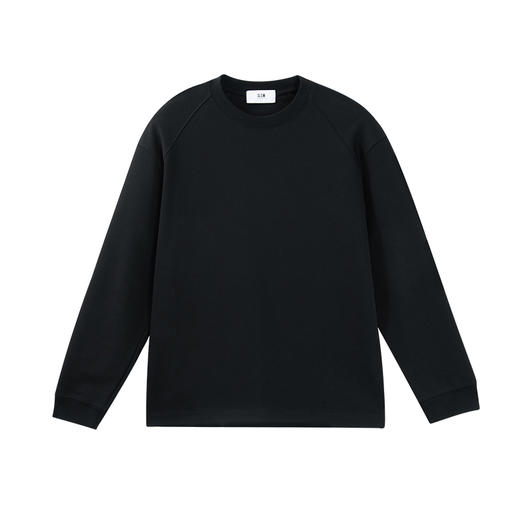 徐太浪百搭基础款纯色长袖T恤男2024新款春秋简约叠穿内搭打底衫 商品图4