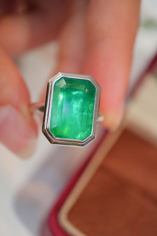 5.52ct 祖母绿戒指 商品图0