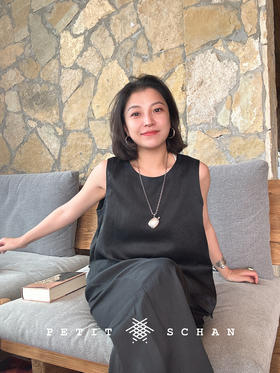 PETIT SCHAN小闪 CLO#540 Jiangnan 江南 香云纱无袖小衫