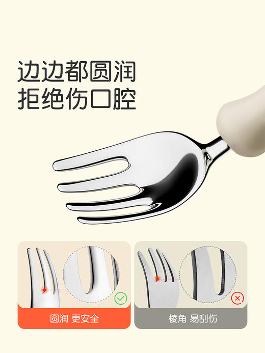 世喜3D不锈钢叉勺/SX-291131 商品图1