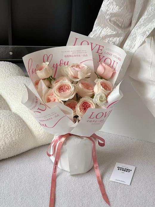 *浪漫粉色字母纸（10张/包） 商品图3