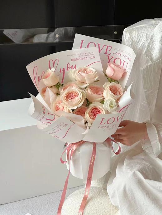 *浪漫粉色字母纸（10张/包） 商品图0