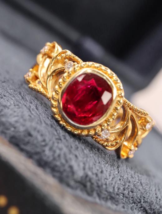 1ct 红宝石戒指 商品图3