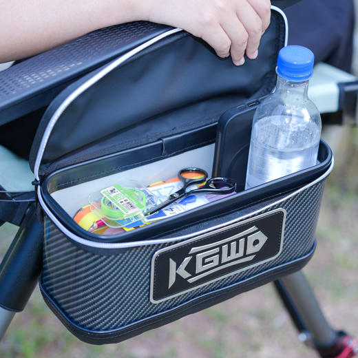 空钩悟道钓椅侧挂包多功能户外钓鱼收纳便携包硬壳防水配件工具包 商品图4