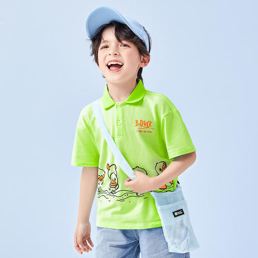 B.Duck小黄鸭童装夏季POLO衫110-150 BF2501915 商品图4