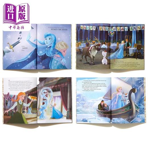 预售 【中商原版】小金书故事集6册 Olafs Frozen Adventure Little Golden Book 奥拉夫的冰雪冒险 英文原版绘本迪士尼冰雪奇缘Frozen 商品图3