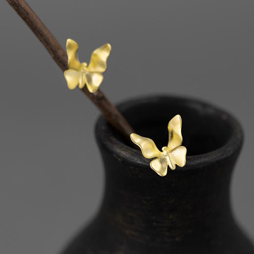 听蝶 S925纯银耳饰 商品图0