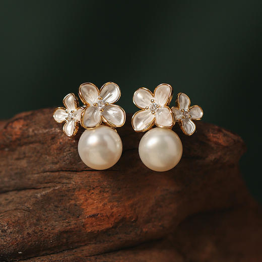 MANREYA玛芮雅“夏日秘境”5天&7天淡水珍珠耳钉套盒 商品图11