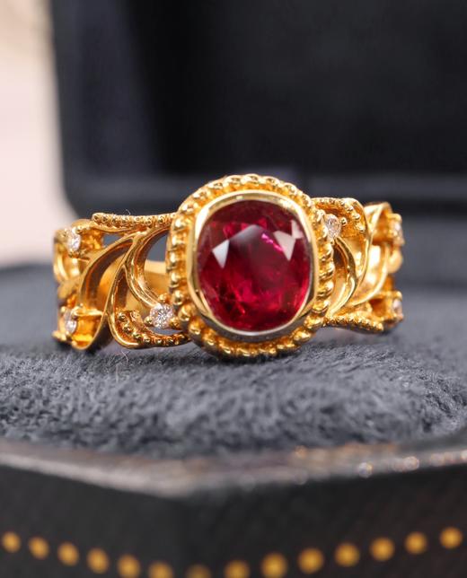 1ct 红宝石戒指 商品图0