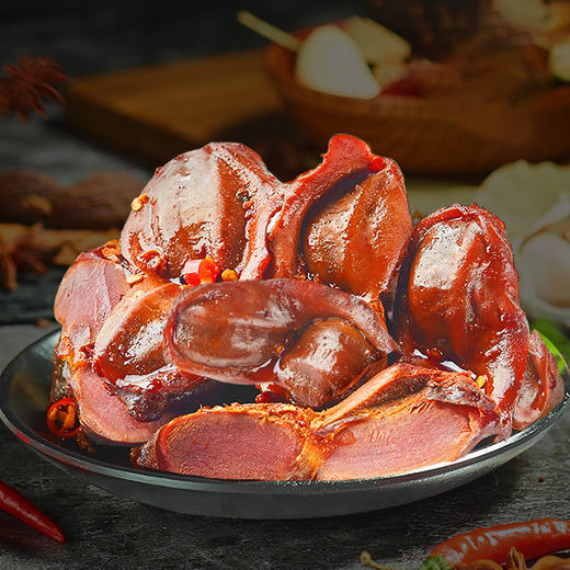 【传统卤制工艺！香辣味/黑鸭味即食鸭胗】选取新鲜鸭胗，肉感扎实细腻，多道工艺，慢卤入味，五香即食鸭肉零食小吃独立小包装休闲食品L 商品图1