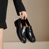 westory2024秋季新款时尚优雅单鞋气质百搭平底乐福鞋女W24CM74811 商品缩略图4