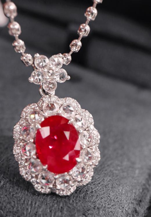 2ct 红宝石吊坠 商品图3