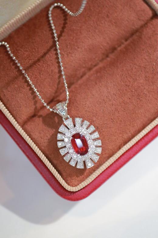 1.0ct 红宝石吊坠 商品图3