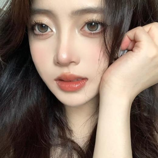 Jellydoll 日抛 玉蓝青花 14.5mm 青褐棕色 一盒十片 有月抛 商品图3