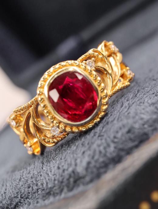 1ct 红宝石戒指 商品图1