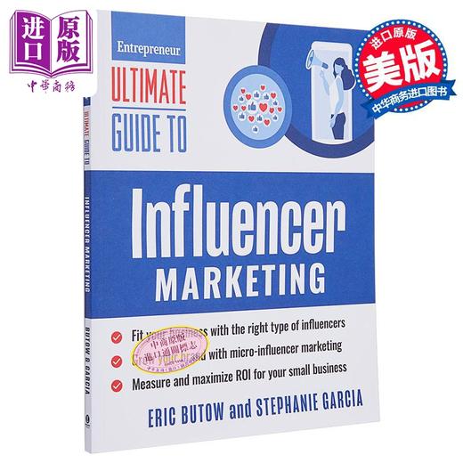 预售 【中商原版】影响者营销指南 企业家指南 Ultimate Guide to Influencer Marketing 英文原版 Neal Schaffer 经管励志 商品图0