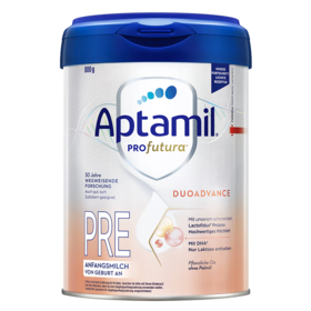 德国爱他美(Aptamil)白金版婴儿配方奶粉pre段800g