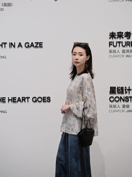  STJINGx凯喜雅x故宫|千里江山玥升阔腿裤-青雀头黛(不退不换) 商品图2