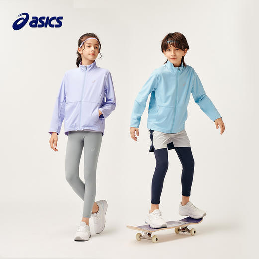 ASICS/亚瑟士童装中大童中性款特休闲运动外套2024秋百搭时尚便服 商品图4
