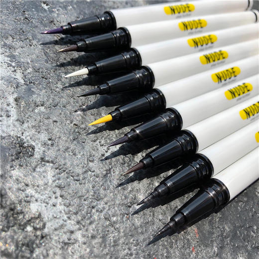 「9.9元包邮！四色可选」NNUEDWE潮色眼线笔 彩色卧蚕纤细笔头易上色防水不易晕染眼线笔彩妆 商品图3