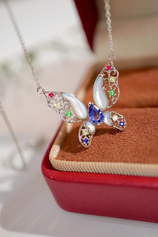 0.456ct 蓝宝石项链 商品图6