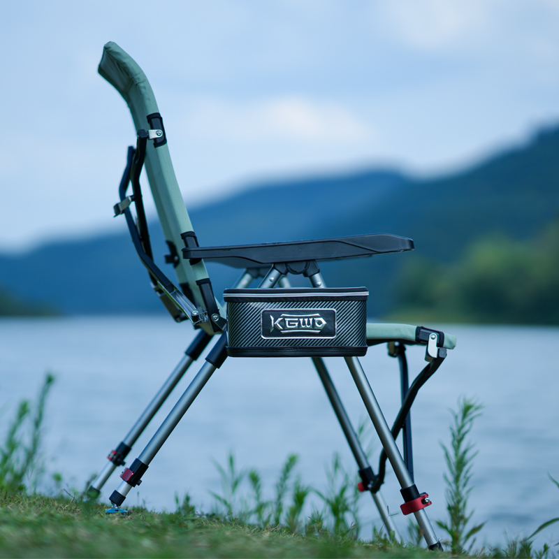 空钩悟道钓椅侧挂包多功能户外钓鱼收纳便携包硬壳防水配件工具包