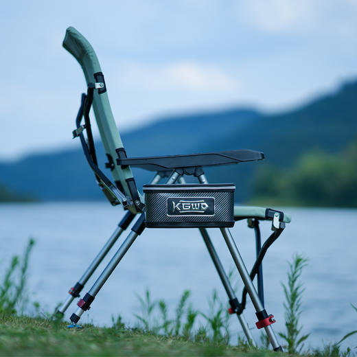 空钩悟道钓椅侧挂包多功能户外钓鱼收纳便携包硬壳防水配件工具包 商品图0