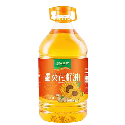 绿洲果实一级葵花籽油5L 物理压榨 商品图5