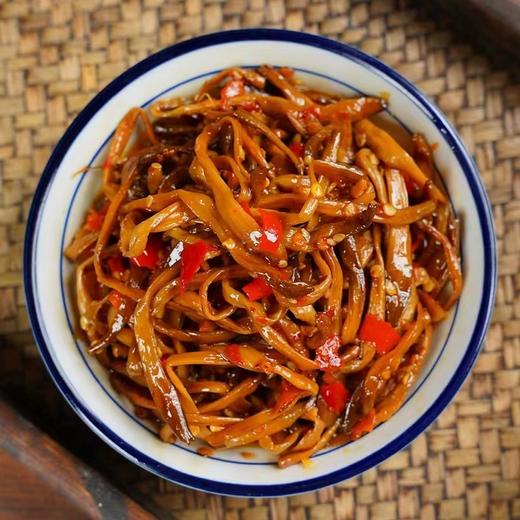 胡外婆湖南香辣黄花菜 口口鲜脆 香辣下饭 商品图2