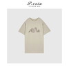03-4潘依绣丁丁宠粉PanYiXiu/潘依绣【浅夏】新中式潮流创意印花圆领短袖T恤 WH00196 商品缩略图1