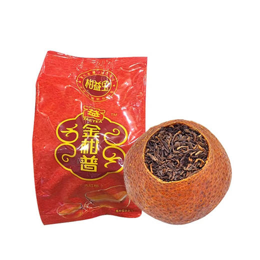 大益小青柑 普洱茶 金柑普茶 陈皮新会 柑益宝大红柑 500g 商品图3