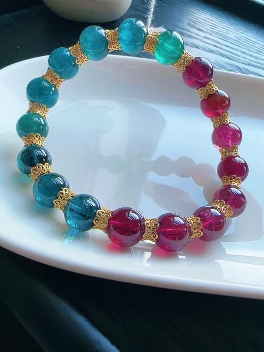 25.6g 9.3mm 碧玺手链 商品图1