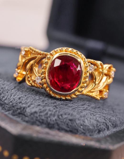 1ct 红宝石戒指 商品图2