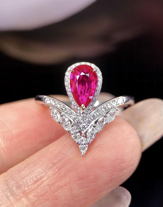 1.02ct 3.37g 红宝石戒指 商品图2