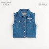 马克珍妮女童可爱小鹿牛仔马甲儿童背心夹克2024年秋装新款241399 商品缩略图2