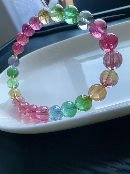 18.4g 8mm 碧玺手链 商品图3