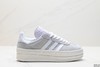 阿迪达斯Adidas Gazelle Bold W厚底休闲运动板鞋H06125女鞋 商品缩略图0