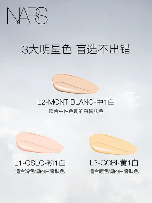 【中小样】NARS纳斯流光美肌粉底液 L2 10ml 商品图5