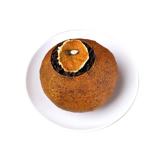 大益小青柑 普洱茶 金柑普茶 陈皮新会 柑益宝大红柑 500g 商品图2