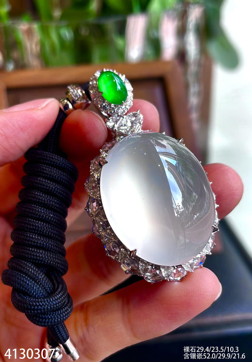 玻璃蛋面吊坠【4130307】具体价格微信咨询 商品图1