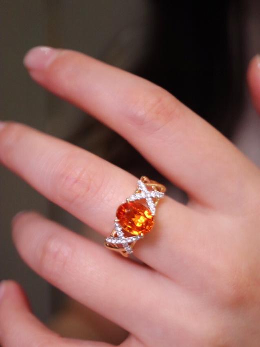 2.60ct 芬达石戒指 商品图0