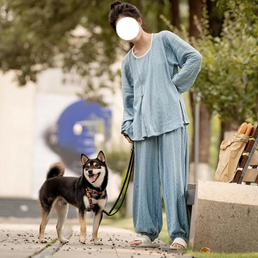 裁缝学苑AS293圆领衫松紧裤打底家居服套装纸样女装上衣+裤子样板 商品图1