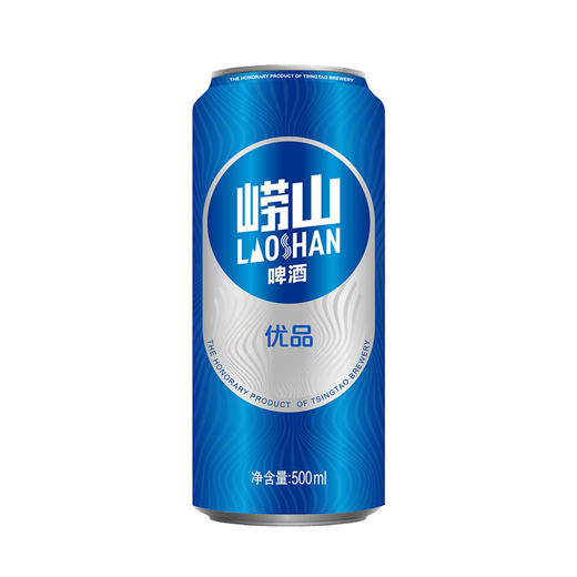 青岛崂山啤酒优品啤酒500ml*12瓶/箱 商品图0