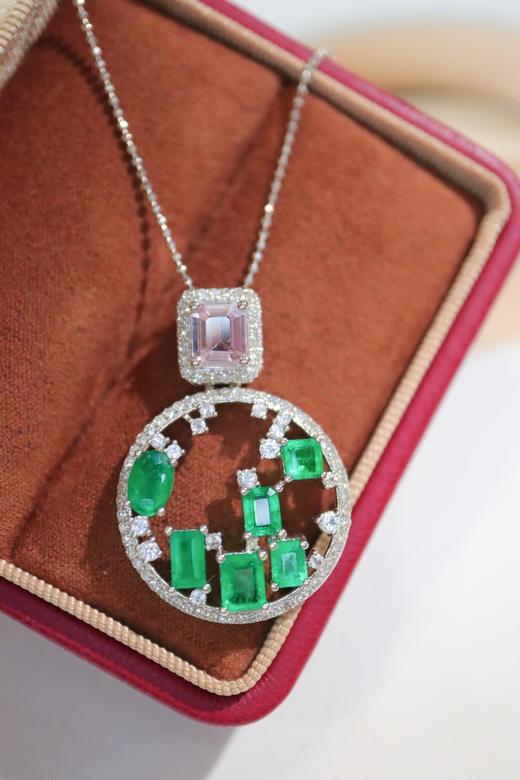 2.8ct 祖母绿吊坠 商品图6