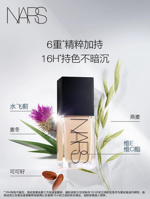 【中小样】NARS纳斯流光美肌粉底液 L2 10ml 商品图4