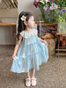 【YW】无忧购儿童韩系公主洋气背心碎花连衣裙X9083（截单后7天发货)25年清仓捡漏 商品缩略图1
